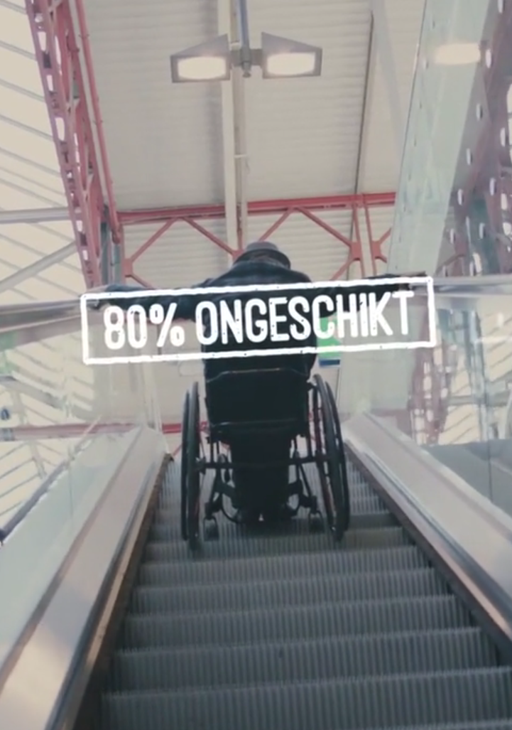 80% disabled (14h00)